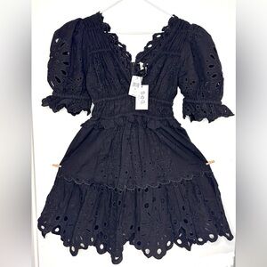 Addie Eyelet Mini Dress by Sea New York XS NWT